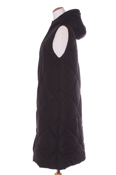 M&S - Quilted Longline hooded vest! 14