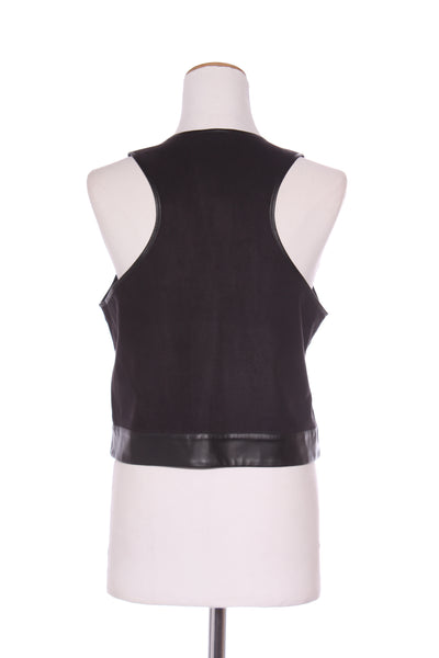 PAULA RYAN (NZ) Faux leather + suedette waistcoat! 12