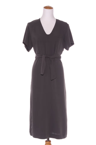 VERONIKA MAINE (AU) Khaki belted midi dress! 12