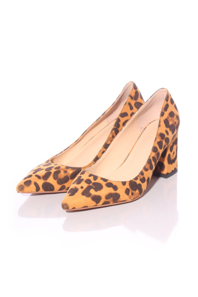 BRAND NEW - Leopard print heels! 7.5