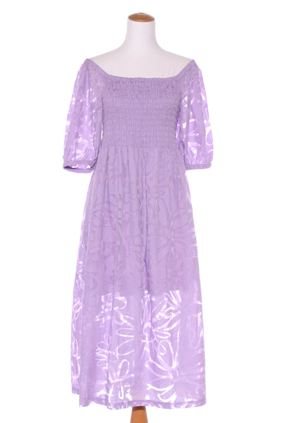 GORMAN - Fleur devore lilac dress! 12