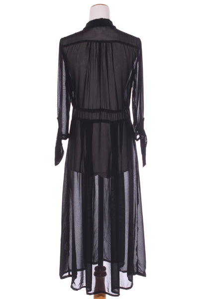 RJC (NZ) Viscose chiffon shirt dress/duster! 12