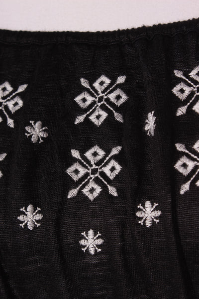 TRENERY - Embroidered ramie midi dress! 12