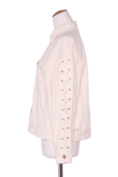 H&M - Lace up sleeve denim jacket! 12
