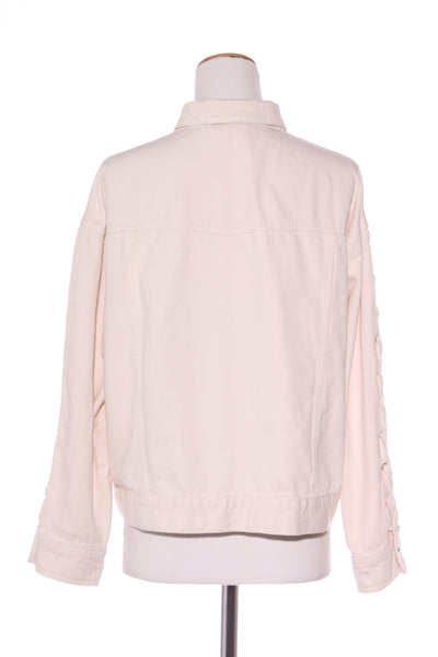 H&M - Lace up sleeve denim jacket! 12