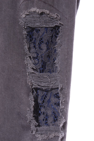 GUESS "Sexy curve" distressed lace detail jeans! 27/9