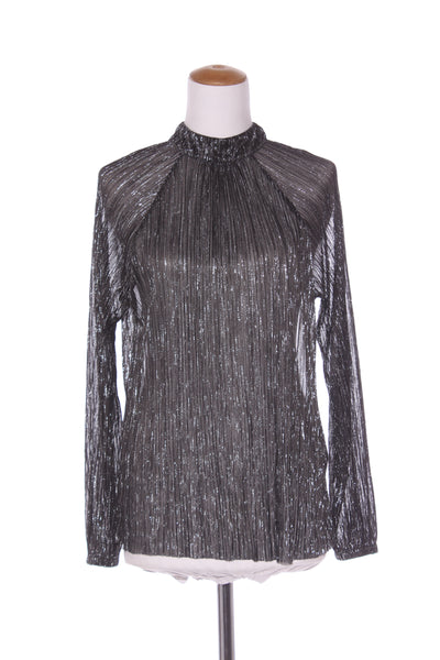 WITCHERY - High neck metallic top! 10-12
