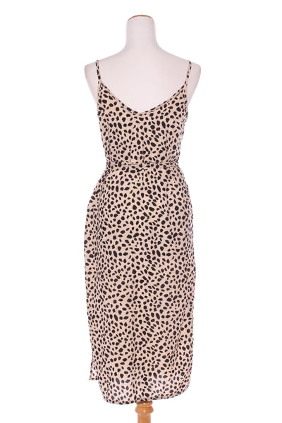 HARRIE & SAM (NZ) Gold thread cheetah cami dress! 12