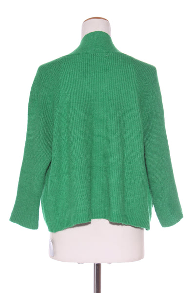 FRONTIER (BN) Green knit cardi! 10-16