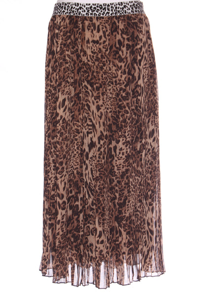 LEMON TREE - Leopard print pleat Fillipa skirt! 16