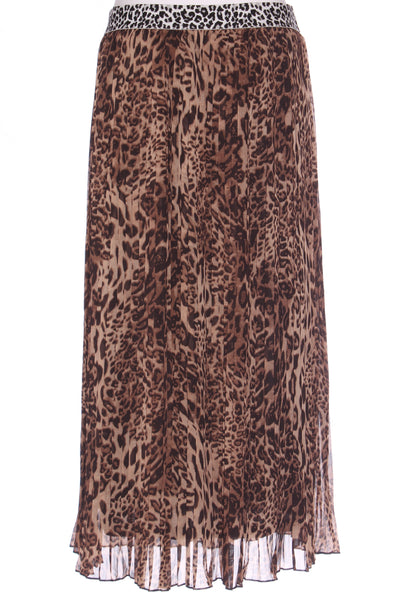 LEMON TREE - Leopard print pleat Fillipa skirt! 16