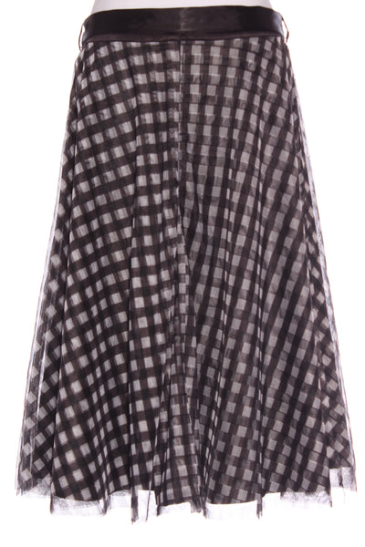 REVIVAL - Checker mesh swing skirt! 12-14