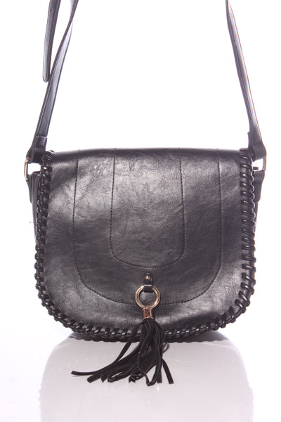 DECJUBA - Tassel pleather crossbody bag!