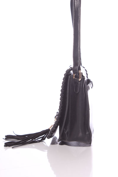DECJUBA - Tassel pleather crossbody bag!