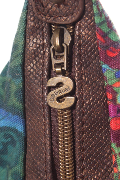 DESIGUAL - Patchwork print handbag!