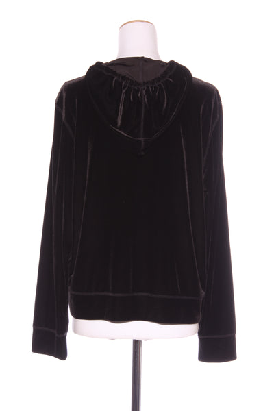 PAULA RYAN (NZ) Velvet hooded zip jacket! 16