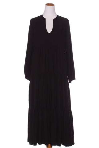 DRESSED (NZ) Tiered L/S midi dress! 12-14