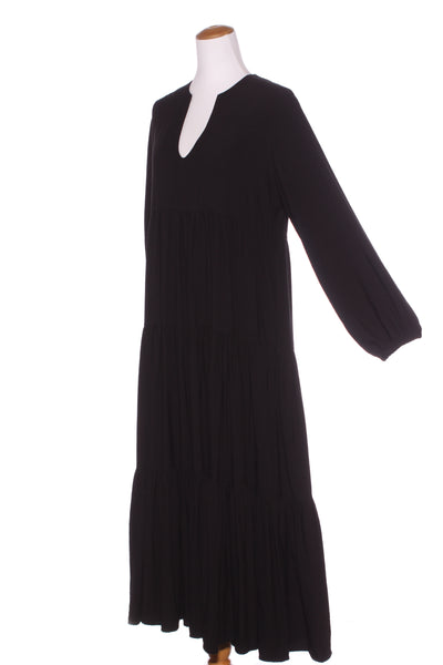 DRESSED (NZ) Tiered L/S midi dress! 12-14