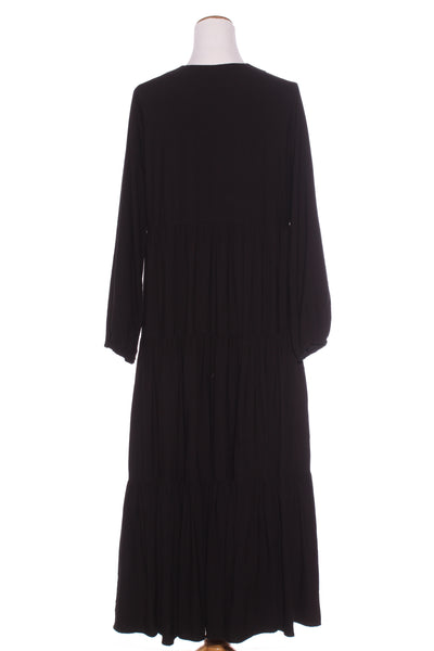 DRESSED (NZ) Tiered L/S midi dress! 12-14