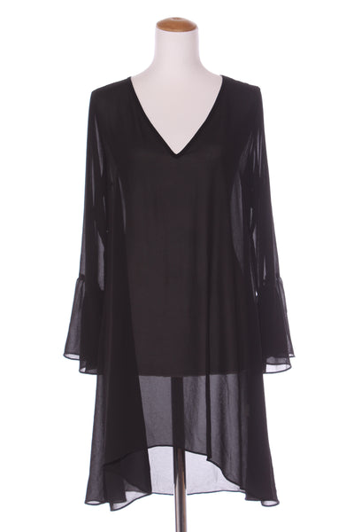 PRETTY BASIC by Augustine - Ruffle sleeve chiffon dress! 12