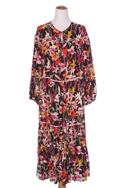 CHARLO "Malva" tiered midi dress! 16