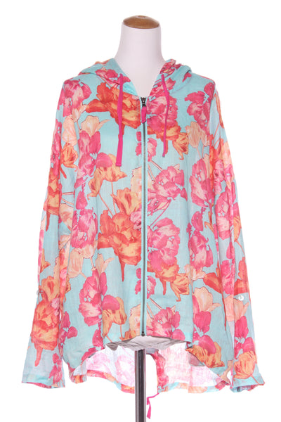 NEWPORT - Hooded linen floral jacket! 18