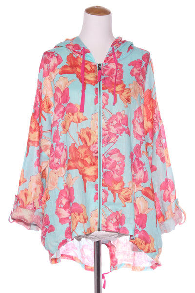 NEWPORT - Hooded linen floral jacket! 18
