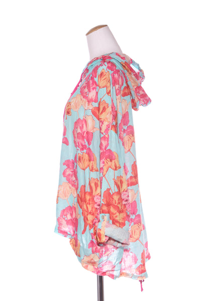 NEWPORT - Hooded linen floral jacket! 18