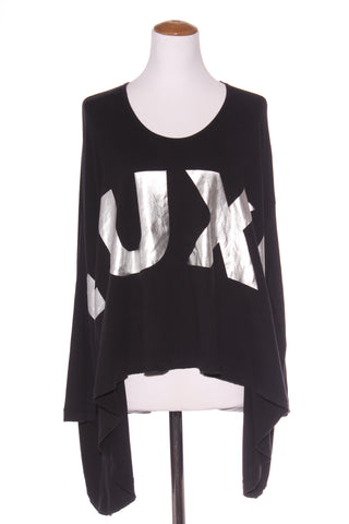 CHARLO "Luxe" print relaxed fit top! 8-18