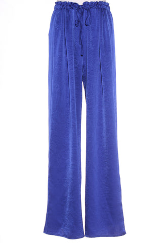 MOOCHI (NZ) "Frame" crushed satin wide leg pant! 16