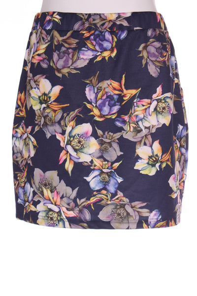 AUGUSTINE - Watercolour navy floral mini skirt! 14