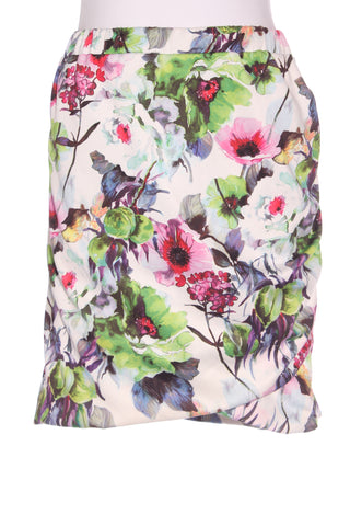 CHARLO - Watercolour floral meow skirt! 12