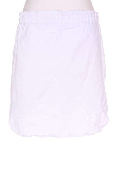 CHARLO - Distressed white denim miniskirt! 14