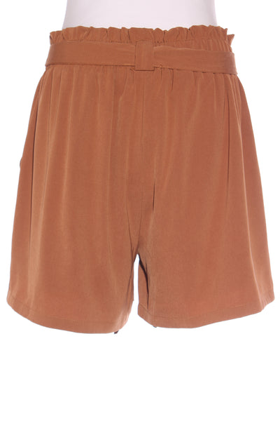 AMAYA - Tobacco belted dress shorts! 14