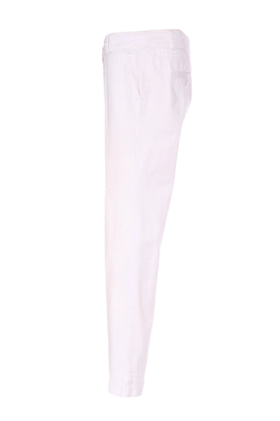 MARILYN SEYB - White cotton slim pant! 12