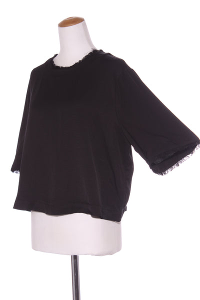 MINERAL - Boxy crop linen/viscose fray top! 16