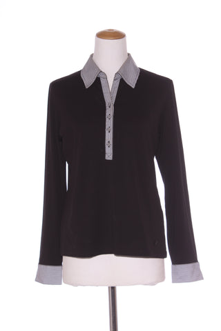 FRANK WALDER (GR) Pinstripe trim cotton shirt! 14