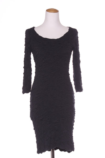 PHASE EIGHT (GR) Textured ruche shirred dress! 10