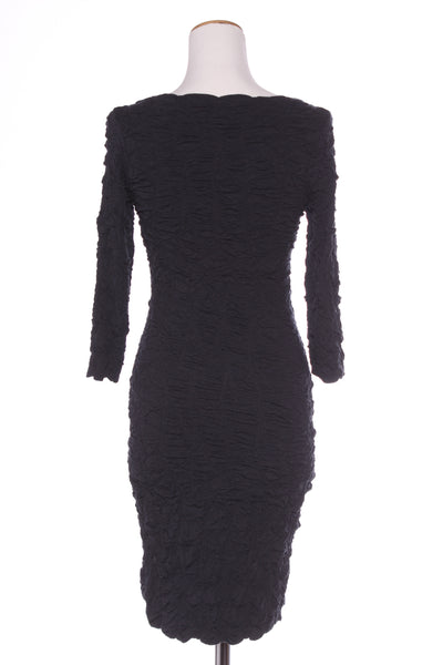 PHASE EIGHT (GR) Textured ruche shirred dress! 10