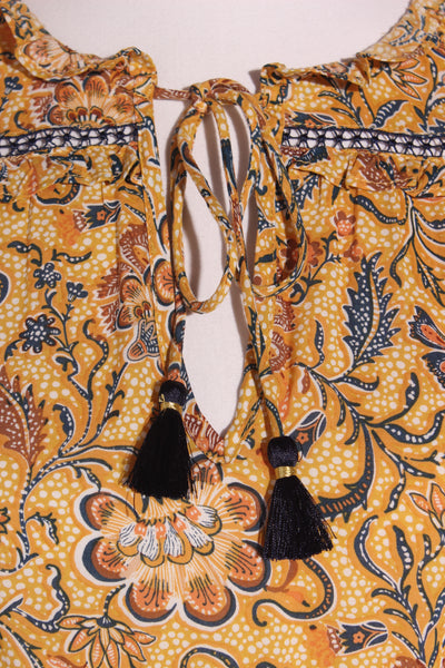 ISLE OF MINE - Cascara frill midi dress! 12-14