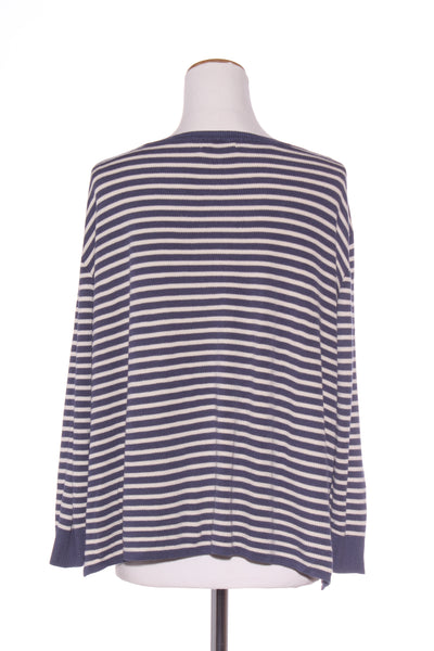 VINE APPAREL (LN) Soft wool/viscose stripe knit! 14-16