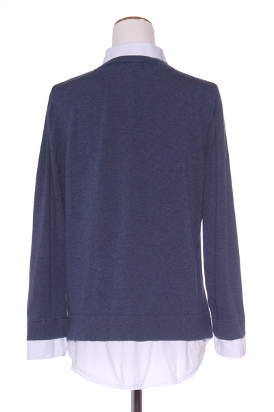 TOMMY HILFIGER - Cotton argyle shirt sweater! 14-16