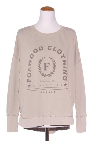 FOXWOOD - Cotton logo print sweater! 16