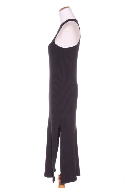 VON ZIPPER - Rib knit high neck midi dress! 8-10