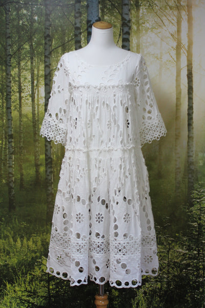 TRELISE COOPER "Shir thing" broderie dress! 10-12