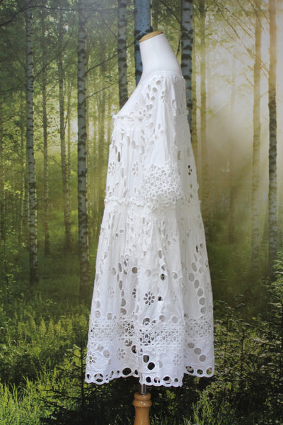 TRELISE COOPER "Shir thing" broderie dress! 10-12