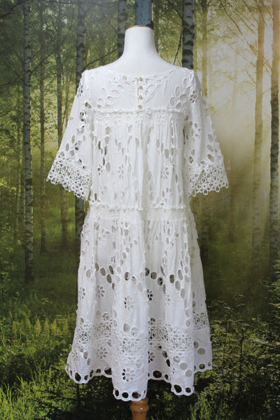 TRELISE COOPER "Shir thing" broderie dress! 10-12