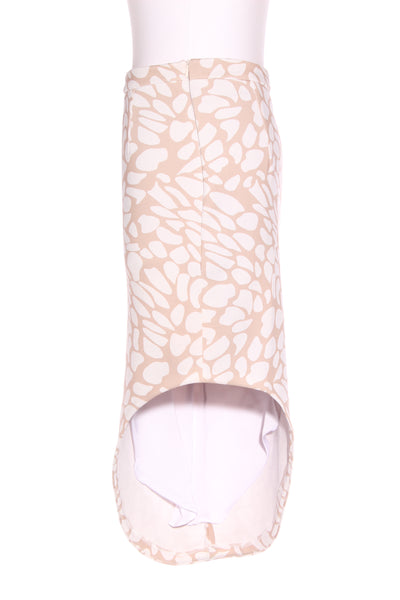 KOOKAI - Angled hem printed stretch skirt! 8-10