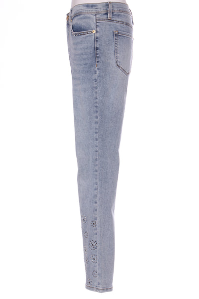 DG2 by Diane Gilman "New classic stretch" embellished jean! 12
