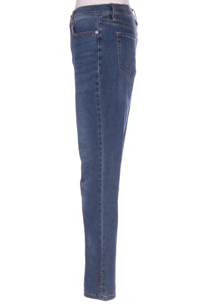 DG2 by Diane Gilman "New classic stretch" embellished jeans! 12